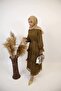 Zaytoon - Radiant chiffon fully lined maxi dress with tiered ruffles - Olive Green - 6