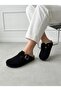 Unisex Genuine Suede Closed Sabo Slipper – Anatomical Arch Support Natural Cork Sole - 2