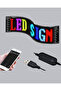 لوحة LED ملونة - شاشة ذكية مع مدخل طاقة USB وعرض GIF ونص - 4