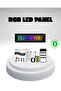 لوحة LED ملونة - متوافقة مع الهواتف المحمولة، تدعم الكتابة وملفات GIF، شاشة زخرفية متصلة عبر USB