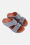 Men Slip On Arabic Sandals, Grey - 4