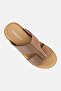 Men Slip On Arabic Sandals, Khaki - 3