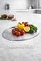 Premium Stainless Steel Round Cutting Board Small – Modern and Hygienic Use - 3