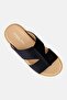 Men Arabic Slip On Sandals, Black - 2
