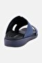 Men Slip On Arabic Sandals, Navy - 3