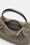 ALLBUCKS PULL&BEAR مقبض معدني من الفرو الصناعي CA حقيبة BPNB3755 - 6