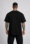 Men's Oversized T-Shirt Yellow Line Ba Printed 100 Pa Cotton Business Shirt Comfortable Fit - 2