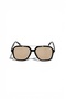 Elora Oversized Cornered Pilot Women's Sunglasses Black Frame Uv400 Limited Edition - 4