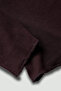 Ultra Light Sheer Boat Neck Blouse Brown - 3