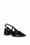 Solly T1005 Mg Black Heeled Women's Shoes