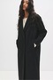 ALLBUCKS PULL&BEAR KURVAZE جوخ ناعم معطف ABPNB3756 - 3