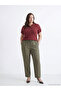 Esvab • Modern & Distinctive Women's Trousers with Waist Drawstring - 3