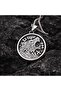 Reversible Uses Stainless Steel Norse Gothic Design Viking Wolf Necklace