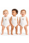 Unisex Baby Athlete Bodysuit Rib Knit 100% Cotton Minimal Ship Printed