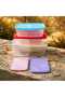 Set of 5 Storage Containers with Lids 430 ml 760 ml 1250 ml 2 Liter 3 Liter Bpa Free Food & Refrigerator Container - 2