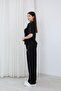 Piped Detail Polo Collar Zippered Tracksuit Set - 7