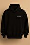 Minimal Siyah Sweatshirt - 3