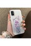 Samsung Galaxy A51 Compatible Silicone Edge Hard Back Anti-Fall Phone Case Floral Print