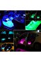 In-car lighting with remote control, music sensitive 12 led underfoot leds - 7 color rgb pro - 2