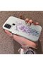 Samsung Galaxy A21S Compatible Silicone Edge Hard Back Anti-Fall Phone Case Floral Print - 2