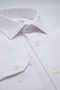 Men's Textured White Shirt Slim Fit Long Sleeve – Modern & Stylish Design - 3