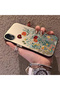 iPhone Xr Compatible Silicone Edge Hard Back Anti-Fall Phone Case Floral Print - 2