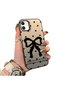 iPhone 12 Mini Compatible Silicone Edge Hard Back Anti-Fall Phone Case Knots Patterned - 3