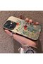Oppo A3 4g Compatible Silicone Edge Hard Back Anti-Fall Phone Case Floral Print - 2