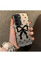 Silicone Edge Hard Back Anti Fall Phone Case Bowknot Patterned Compatible with Realme 14X - 2