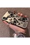 Silicone Edge Hard Back Anti Fall Phone Case Butterfly Patterned Compatible with iPhone XS Max