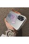 Oppo A60 Compatible Silicone Edge Hard Back Anti-Fall Phone Case Floral Print - 3