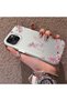 iPhone 13 Mini Compatible Silicone Edge Hard Back Anti-Fall Phone Case Mama Patterned - 2