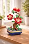 Decorative Collectible Flower Tree Flower Making Set 325 Piece Puzzle Block Flower Making Set - 4