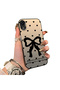 iPhone Xr Compatible Silicone Edge Hard Back Anti-Fall Phone Case Knots Patterned - 3
