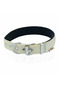 Doggie Softlu Woven Dog Collar 2.5 cm X 42-50 cm Khaki - Dsbt-2510-L-Hk - 2
