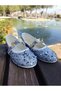 Newonemall Girls Sequin Glittery Accessory Detail Comfortable Sole Kids Ballet Flats Shoes - 3