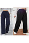 2 Li Reşme Paça Women's Sweatpants (Regenerated Fabric)