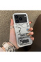 iPhone 17 Pro Max Compatible Silicone Edge Hard Back Anti-Fall Phone Case Flight Patterned