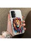 Samsung Galaxy A26 Compatible Silicone Edge Hard Back Anti-Fall Phone Case Tiger Patterned