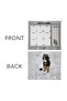 Dog Concept Weekly Planner Block Note 25X21 cm - 3