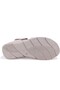 Dza07-600110 Beige Daily Orthopedic Leather Women's Sandals - 4
