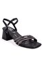 Dza07-928260 Black Block Heel Pack Classic Women's Shoes