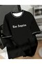 Los angeles special design Printed premium Oversized t-shirt