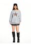 سويت شيرت نسائي من Leopard Star مطبوع برقبة قارب قصة فضفاضة - 2