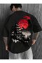 Japanese Pattern Printed Premium Oversized T-Shirt