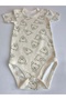 Girl Boy Child Baby Short Sleeve Snap Fastener Bodysuit-Badi 100% Organic Cotton 3.5-4-5-6 Years Old - 7