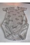 Girl Boy Child Baby Short Sleeve Snap Fastener Bodysuit-Badi 100% Organic Cotton 3.5-4-5-6 Years Old - 4