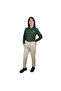 Women’s High-Waist Twill Regular Tapered Fit Pant - 2