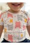 Girl Boy Child Baby Short Sleeve Snap Fastener Bodysuit-Badi 100% Organic Cotton 3.5-4-5-6 Years Old - 2