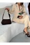 Accessory Detail Shoulder Bag - Coffee - 7